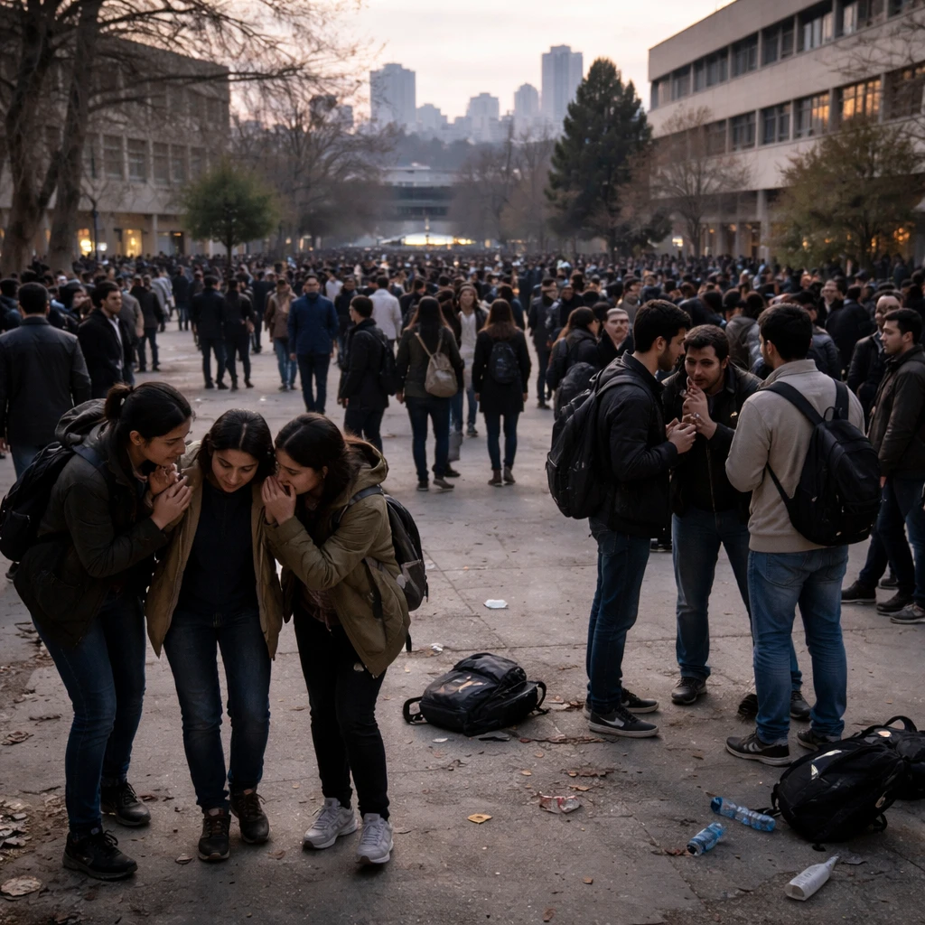 Student Protests Escalate at Multiple Iranian Universities for Second Consecutive Day