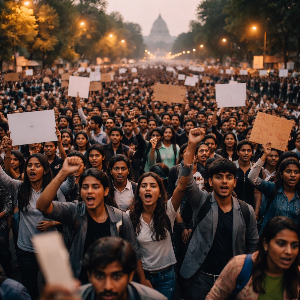 A Timeline of Mass Protests Shaping India Over Two Decades