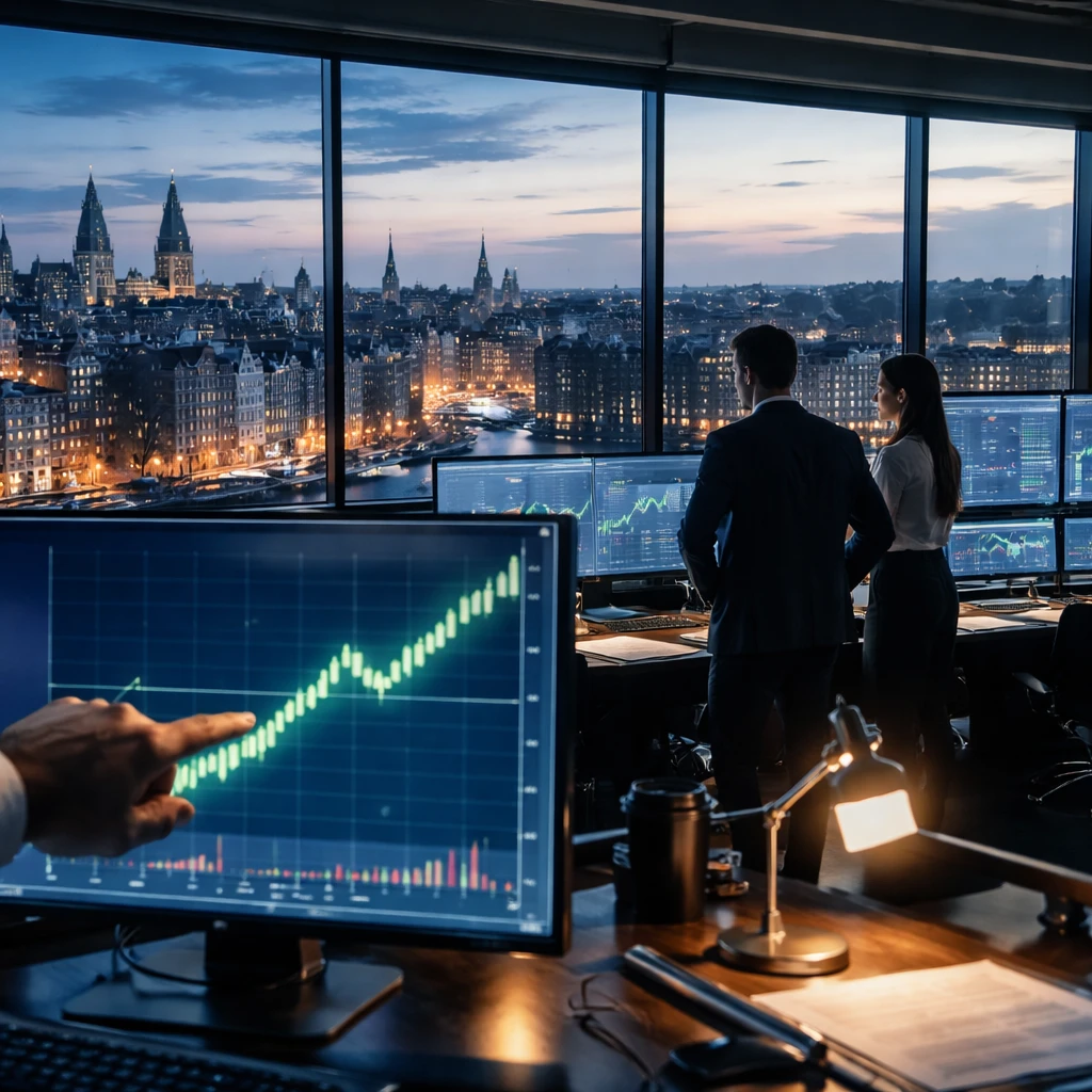 AEX Climbs to Record Close; Tech, Energy and Materials Lead Gains