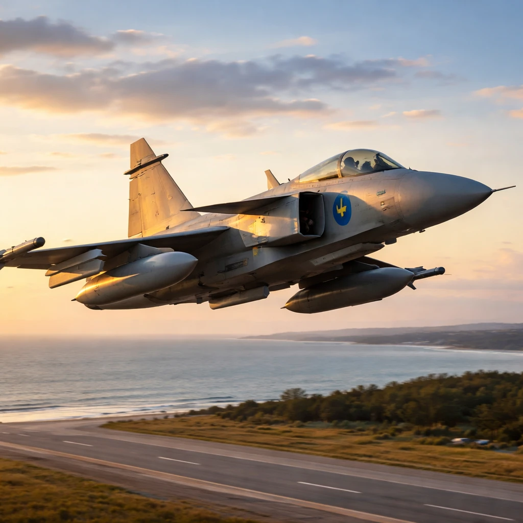 Saab Signs SEK 24.6 Billion Agreement to Provide 16 Gripen E Fighters to Ukraine