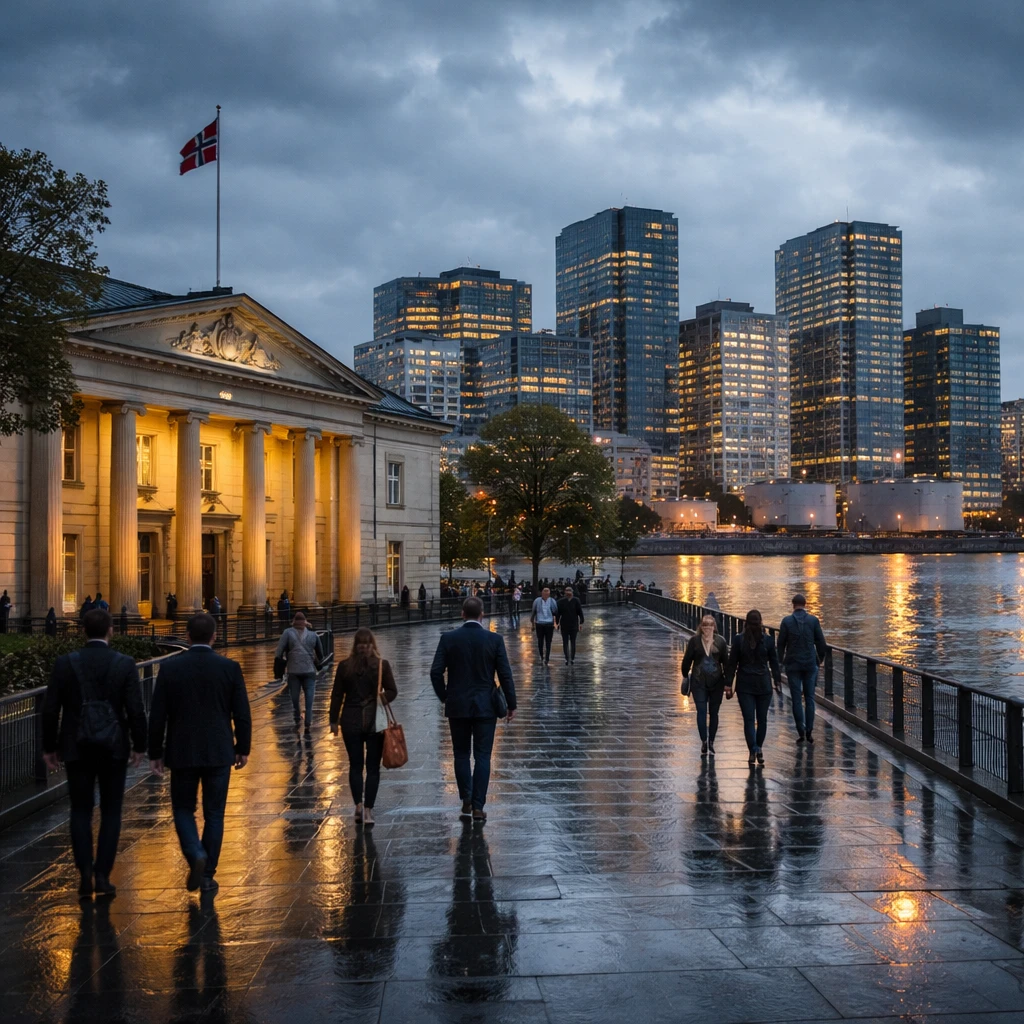 Oslo market edges lower as Media, Transport and Financial sectors weigh - OBX down 0.14%