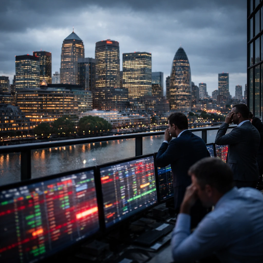 U.K. equities fall at Monday close as travel, autos and healthcare equipment weigh
