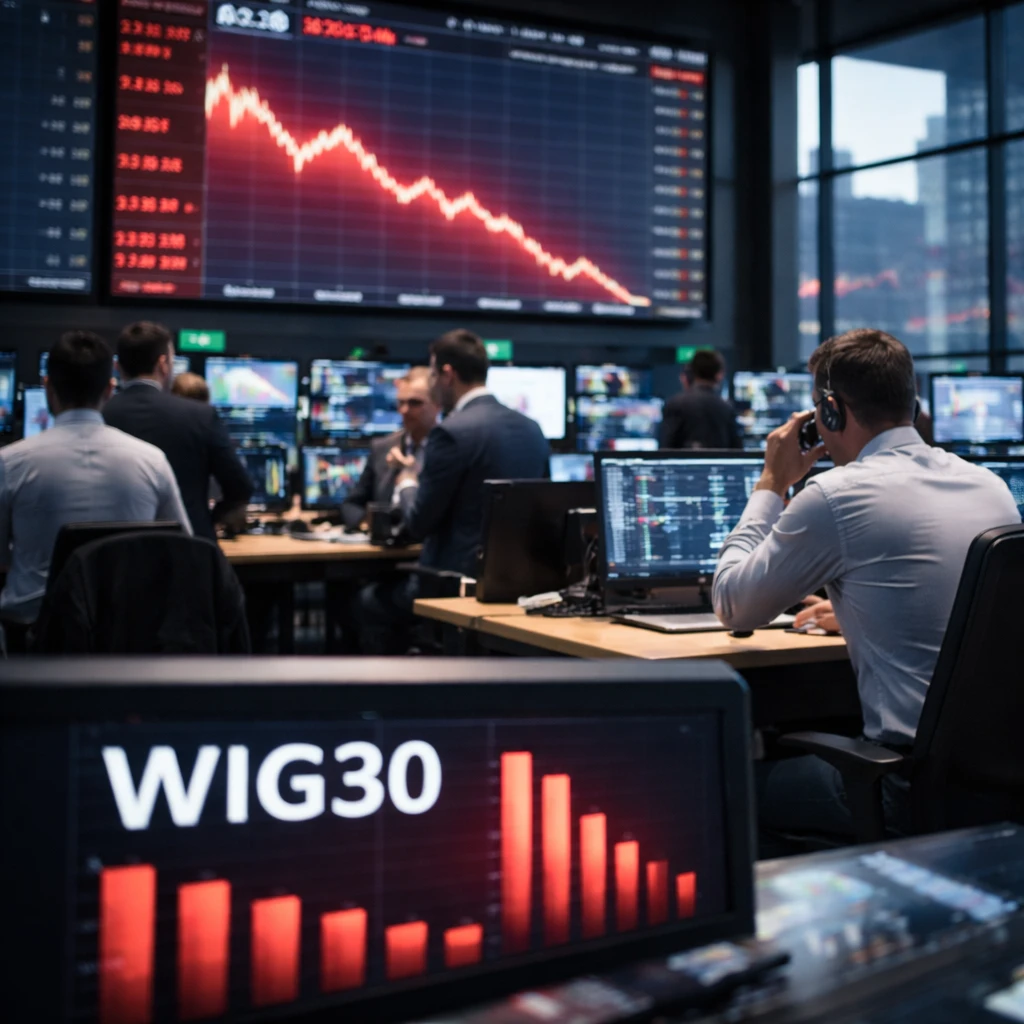 Warsaw benchmark slips as oil and materials weigh; WIG30 down 0.39%