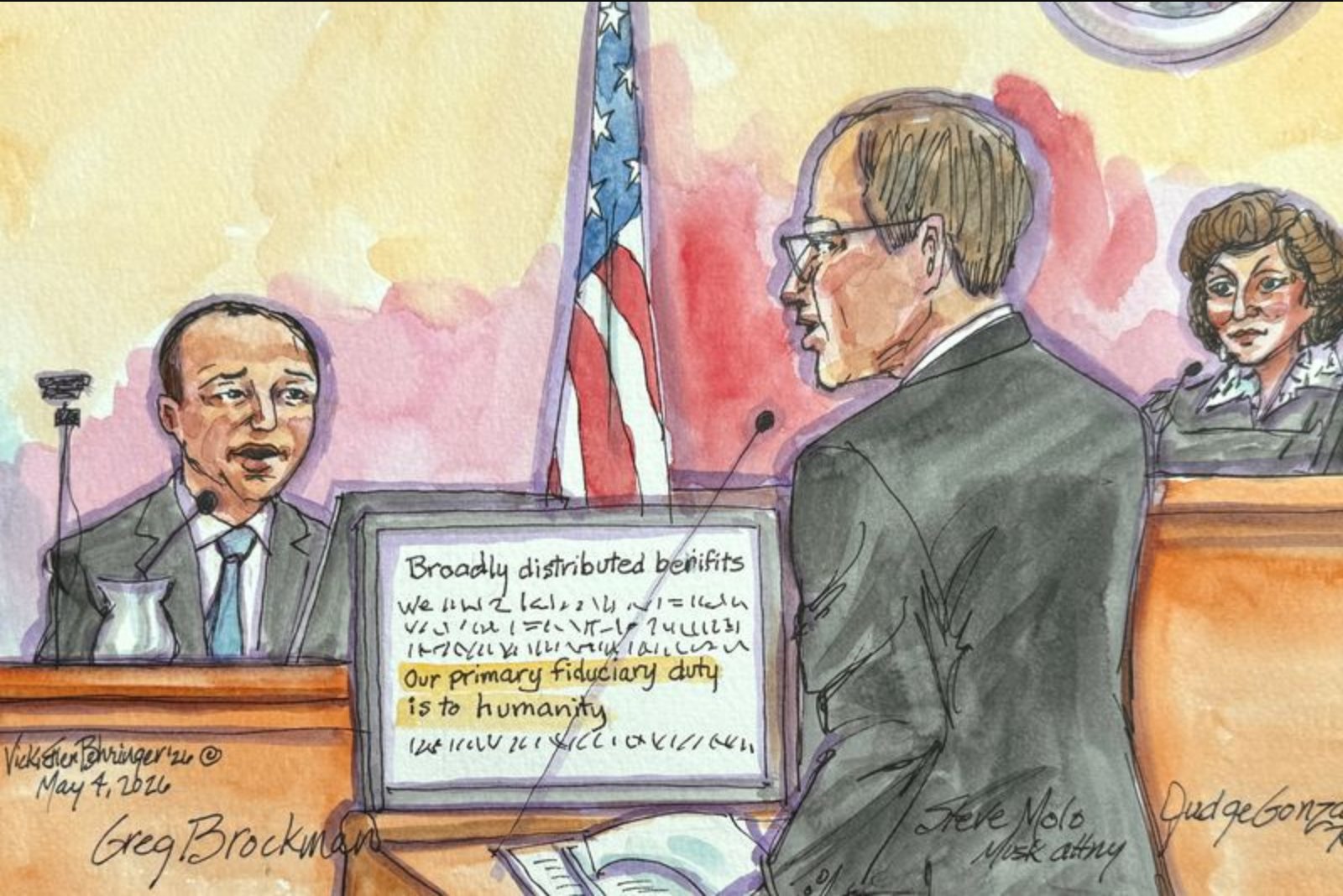 Brockman Reveals Near-$30 Billion OpenAI Stake and Financial Links to Altman During Musk Trial