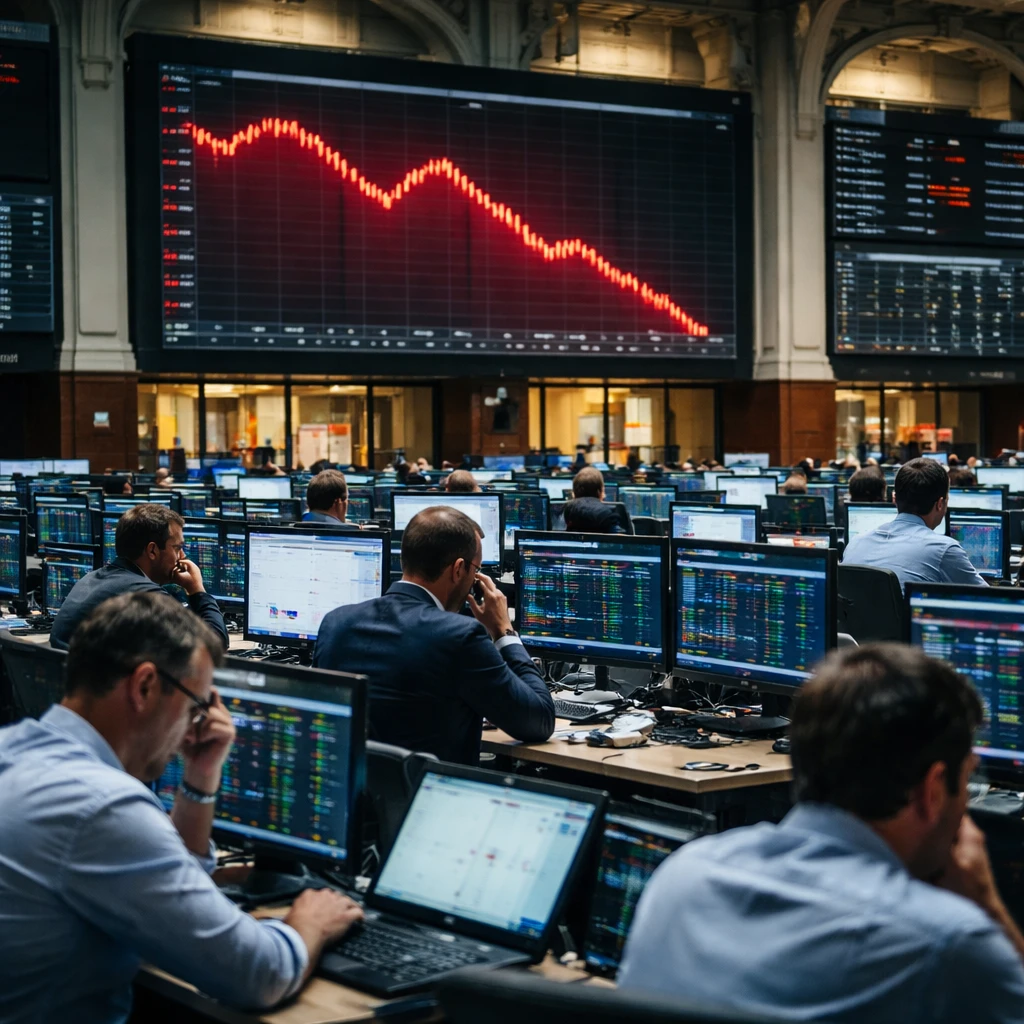 Belgian Equities Slip as BEL 20 Drops 3.07% at Thursday Close