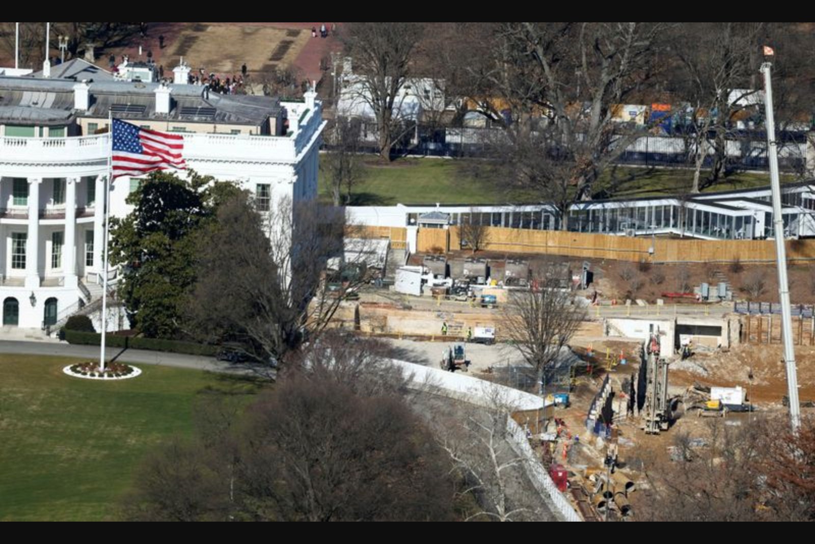 Administration Seeks Urgent Reversal of Court Order Halting White House Ballroom Work