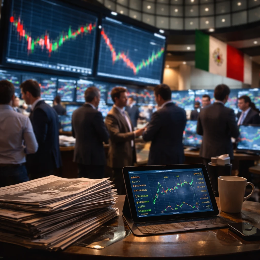 Mexican equities slip at Thursday close as consumer and industrial names weigh on index