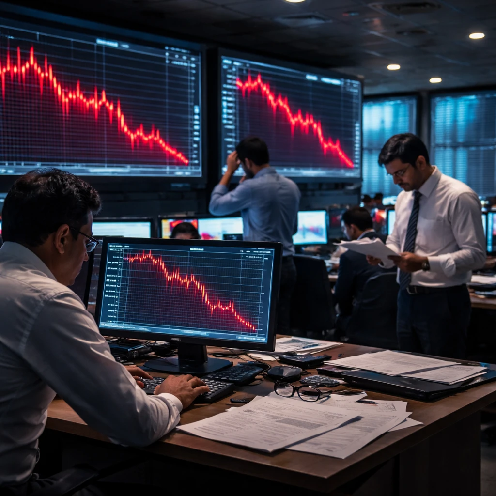 Indian Markets Slip at Close; Nifty 50 Drops 1.30%