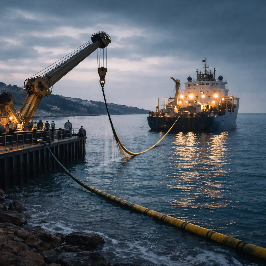 Undersea Cable Near Tartous Damaged in Alleged Sabotage, Syria Faces Widespread Internet Disruptions
