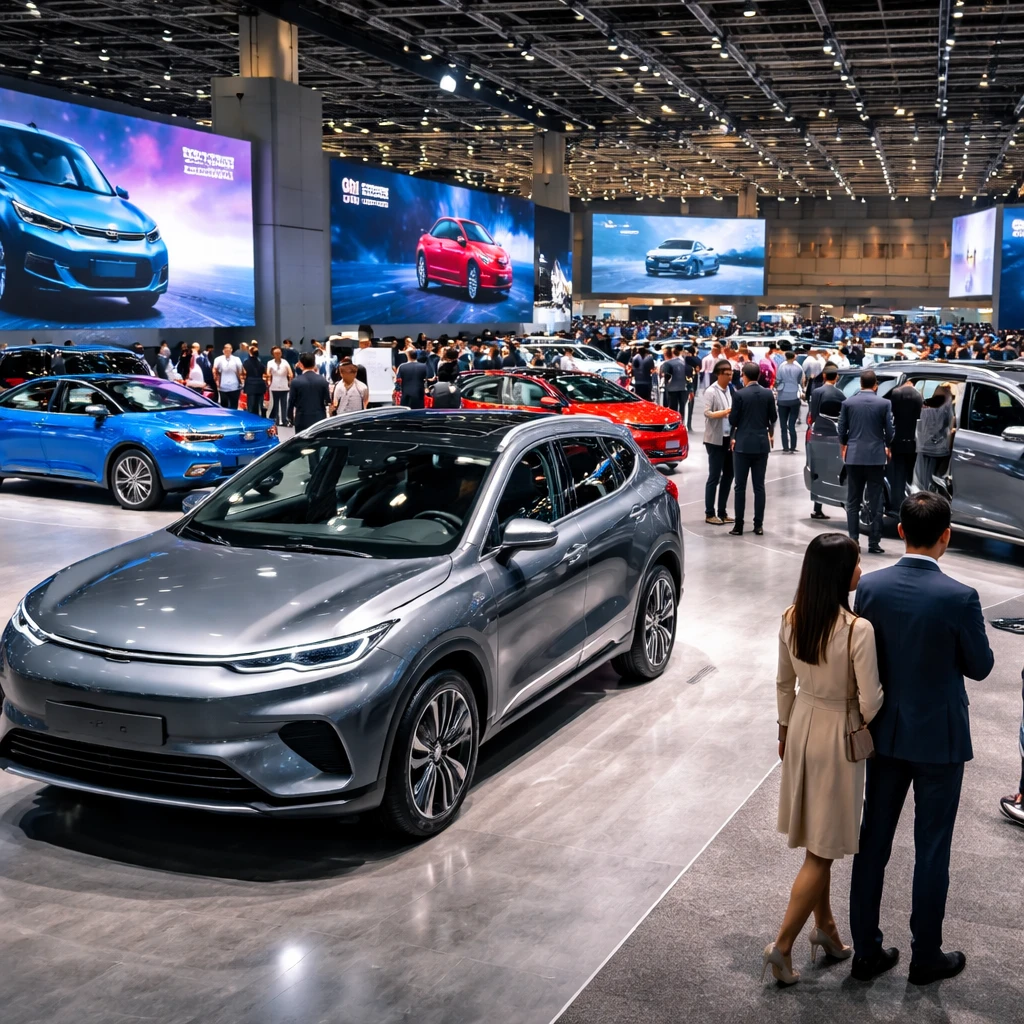 Chinese automakers press premium EV push into right-hand-drive markets at Hong Kong auto show