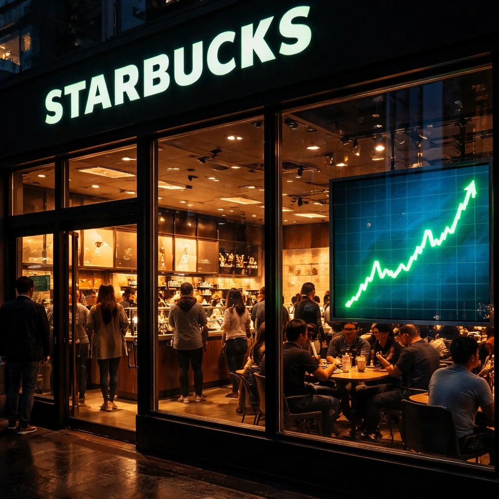 Starbucks Shares Jump After Strong Quarter, Guidance Lift