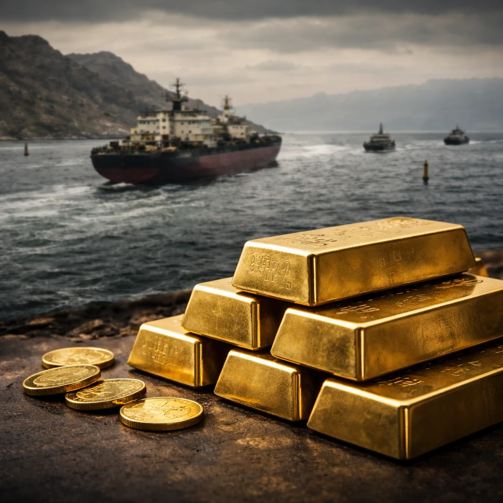Gold Retreats as Middle East Strikes Lift Oil and Reignite Inflation Fears