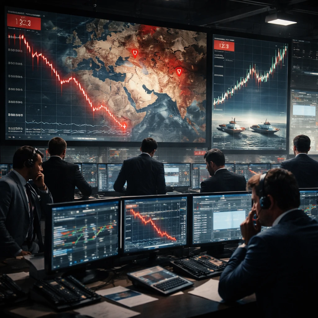 European Markets Slide as Middle East Hostilities Escalate; Oil Surges