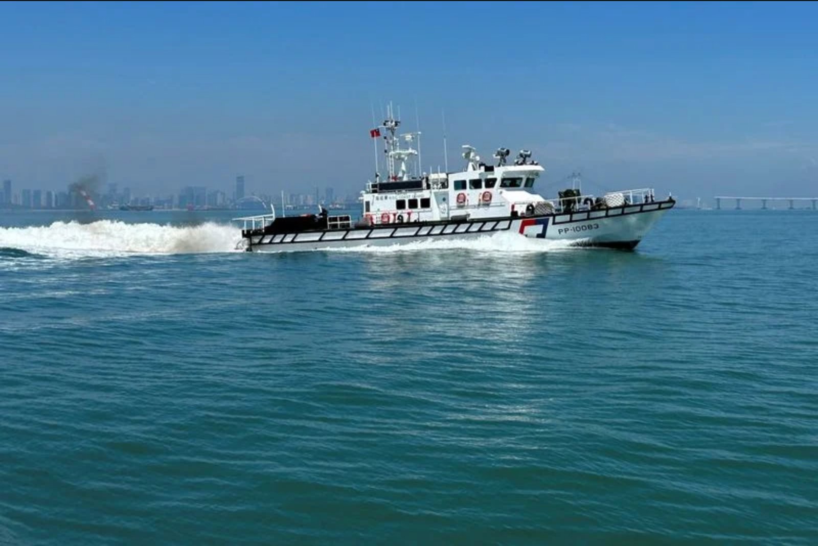 Taiwan Hosts Foreign Lawmakers on Coast Guard Patrol to Spotlight Chinese Maritime Pressure
