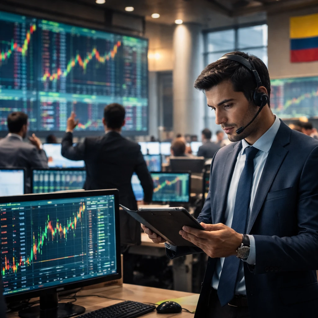 Colombian equities close higher as COLCAP rises 0.59%; mixed movers across sectors