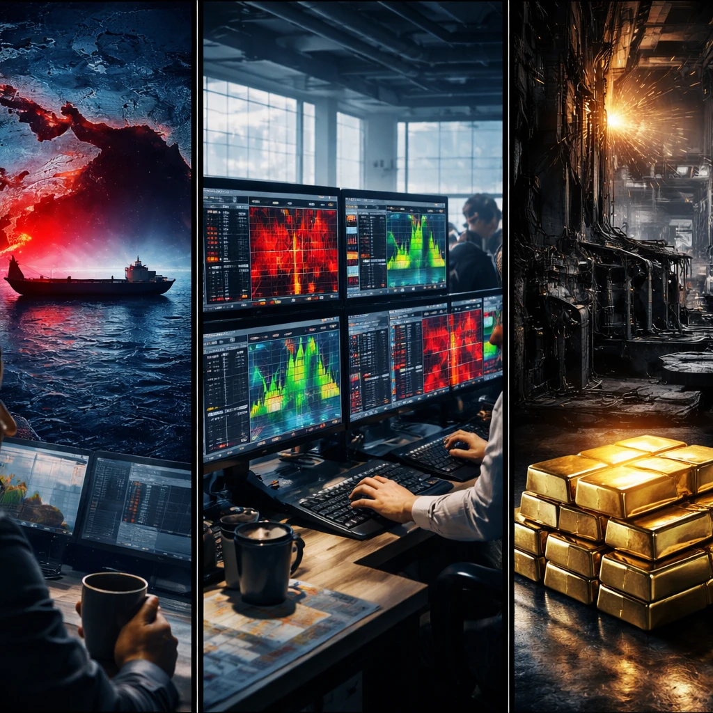 Energy surges, tech slumps: war premium sets the tone into the bell