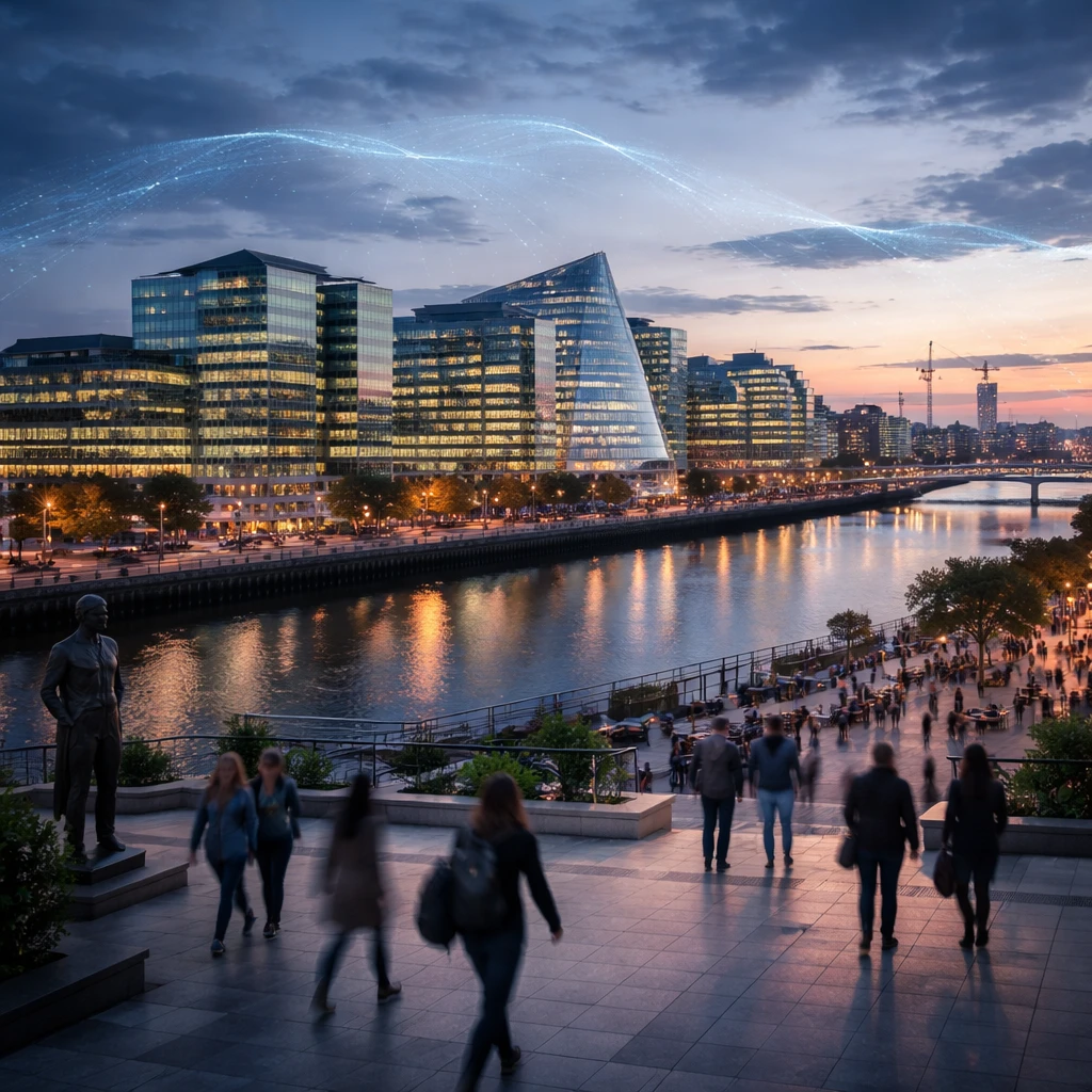 Finance Ministry Warns of 1.6% Hit to Irish Output if U.S. AI Stocks Correct