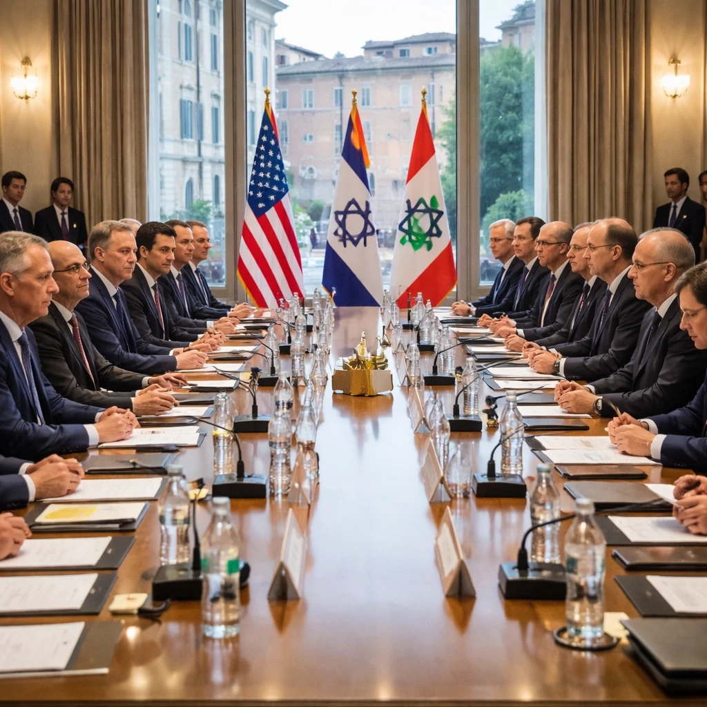 Rome Talks Yield Progress on Plan for Israeli Pullback in Southern Lebanon