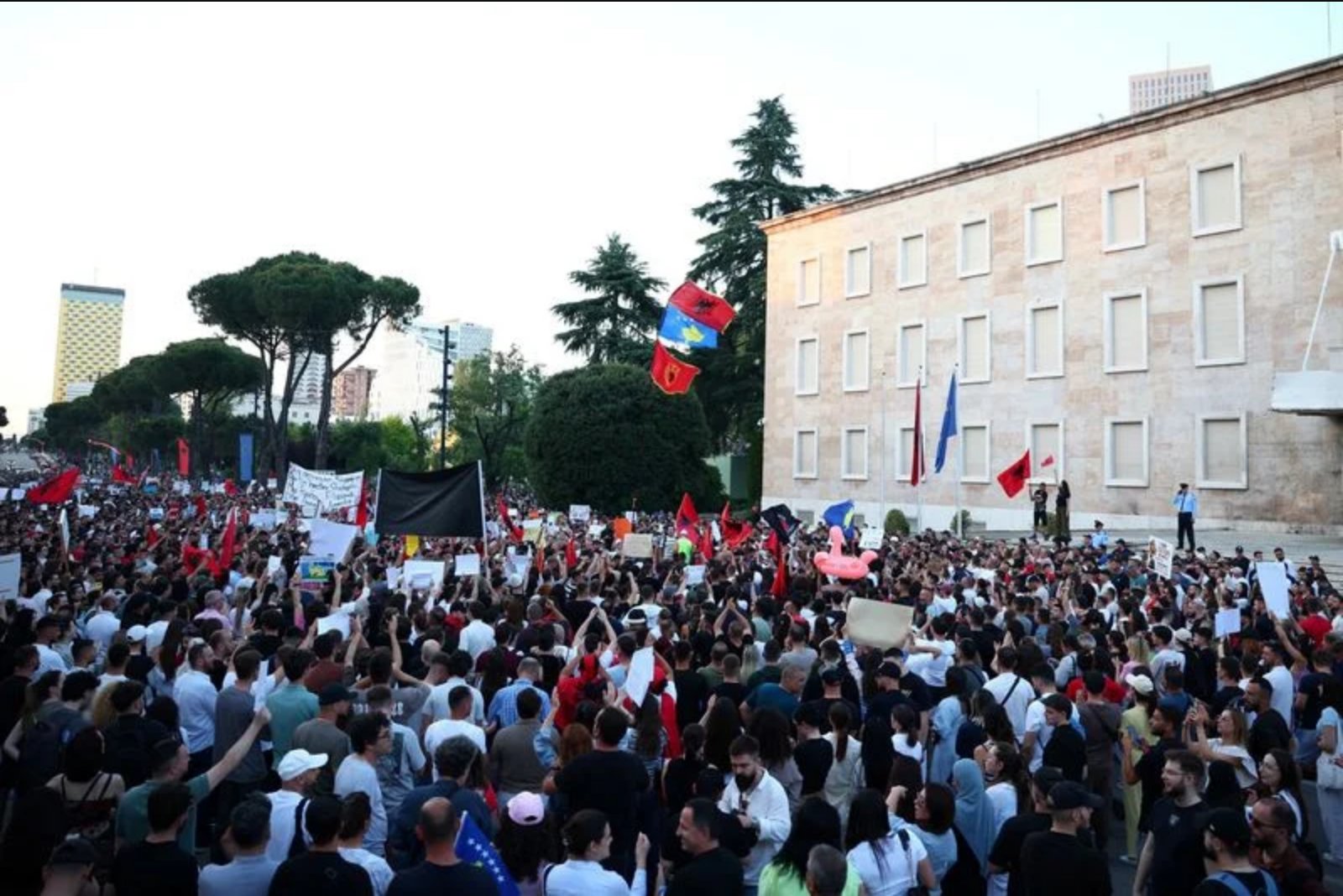 Mass Protests in Tirana Over Kushner-Linked Luxury Resort Threatening Coastal Wetland