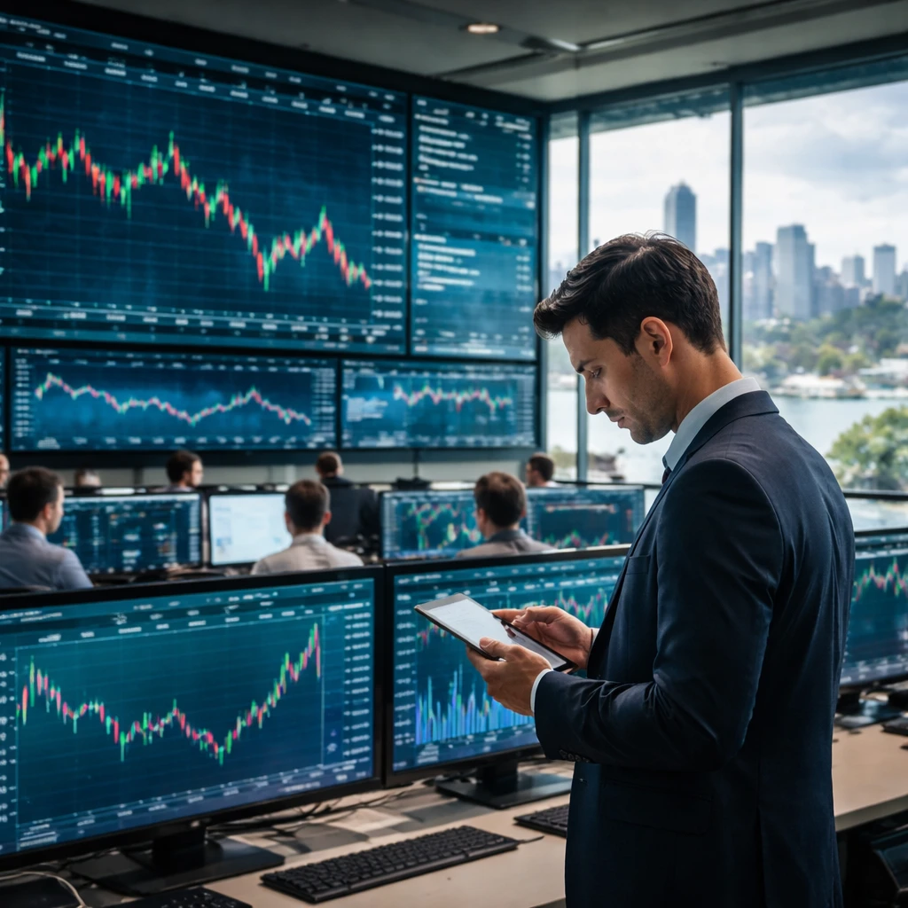 Australian Shares Slip as IT, Materials and Metals & Mining Drag Index Lower