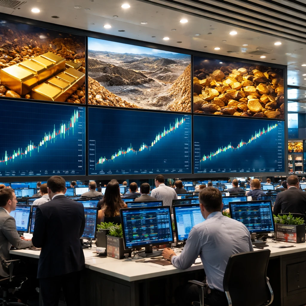 Australian Shares Close Slightly Higher, Led by Gains in Gold and Mining Stocks