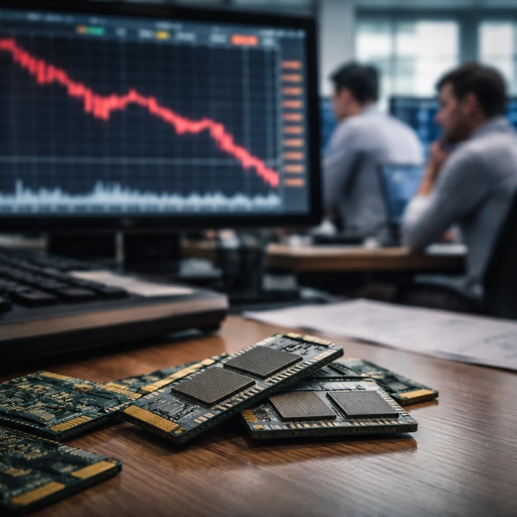 SanDisk Shares Drop as Memory Sector Pullback Deepens