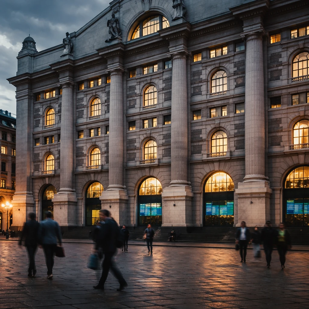 Italian Equities Slip as Financials, Tech and Chemicals Drag Index Lower