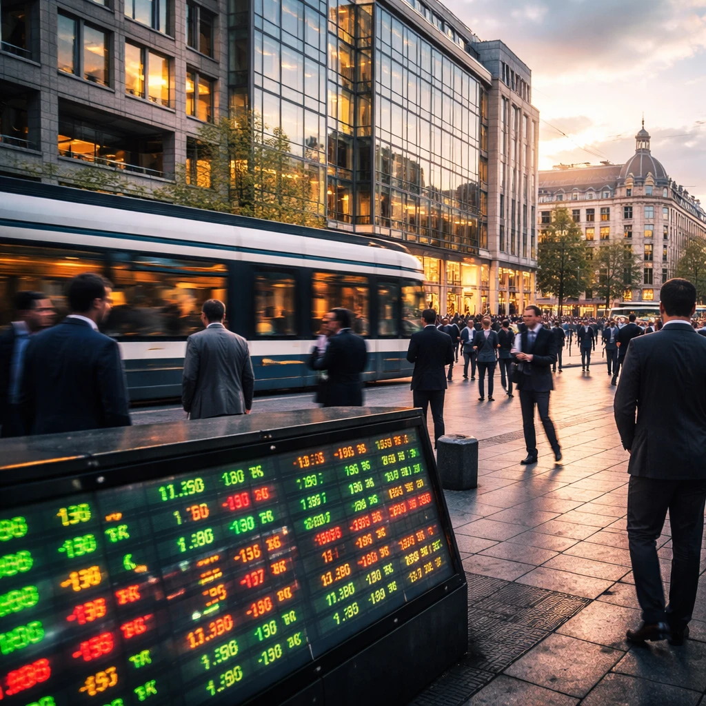 Amsterdam market edges higher as financials, materials and tech lead gains