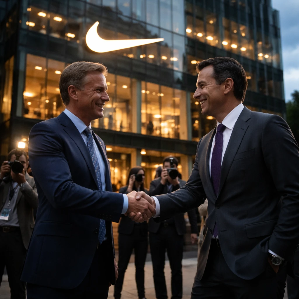 Nike shares tick higher after CFO appointment and one-time tariff refund boost