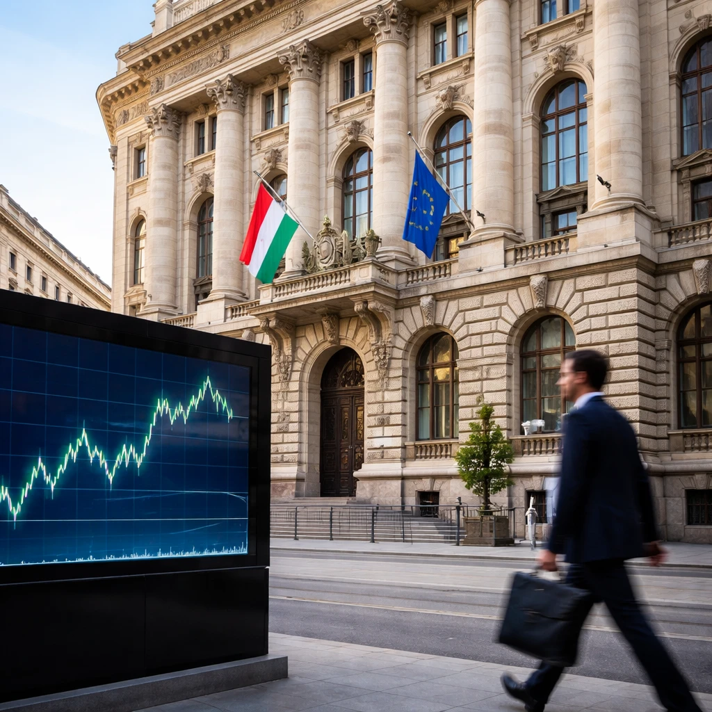 Hungary's Central Bank Keeps Key Rate at 6.25%, Signals Possible June Cut