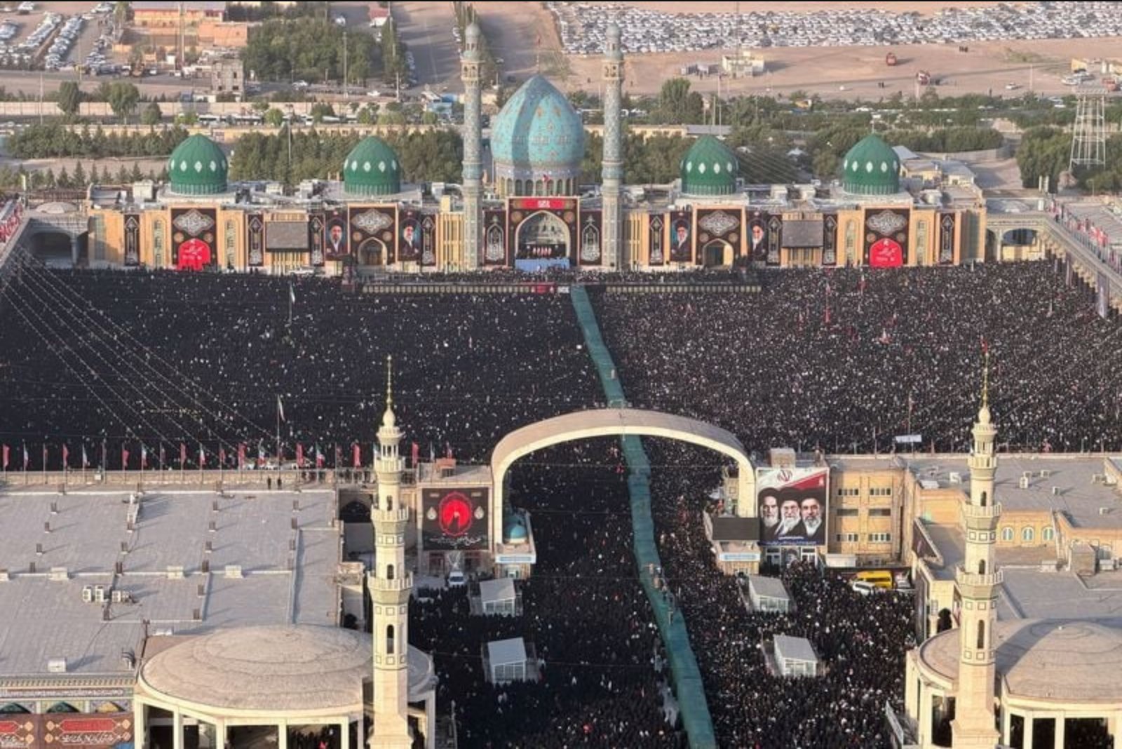 Tanker Struck in Strait of Hormuz as Mass Funerals for Khamenei Fuel Tensions; Iran Says Talks Halted While Trump Keeps Threats