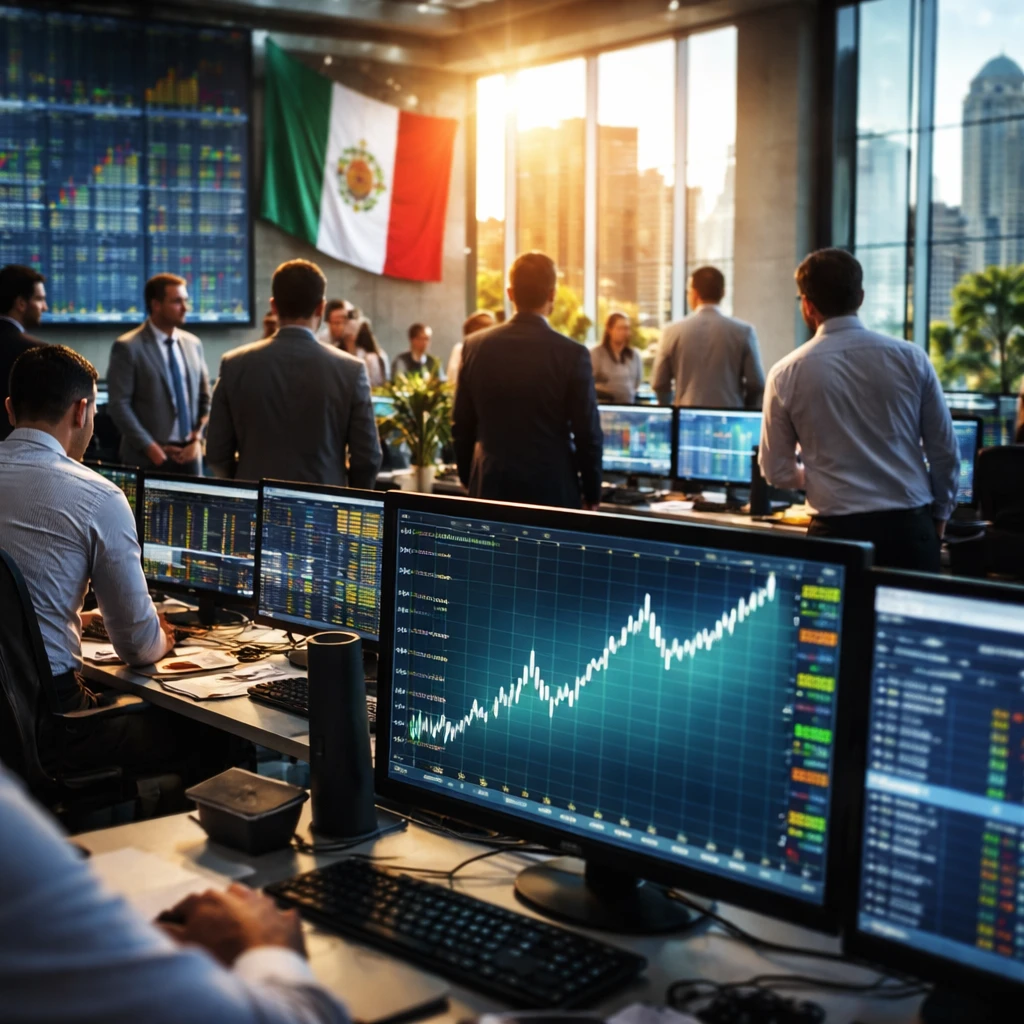Mexican equities finish modestly higher as industrials and consumer sectors lead gains