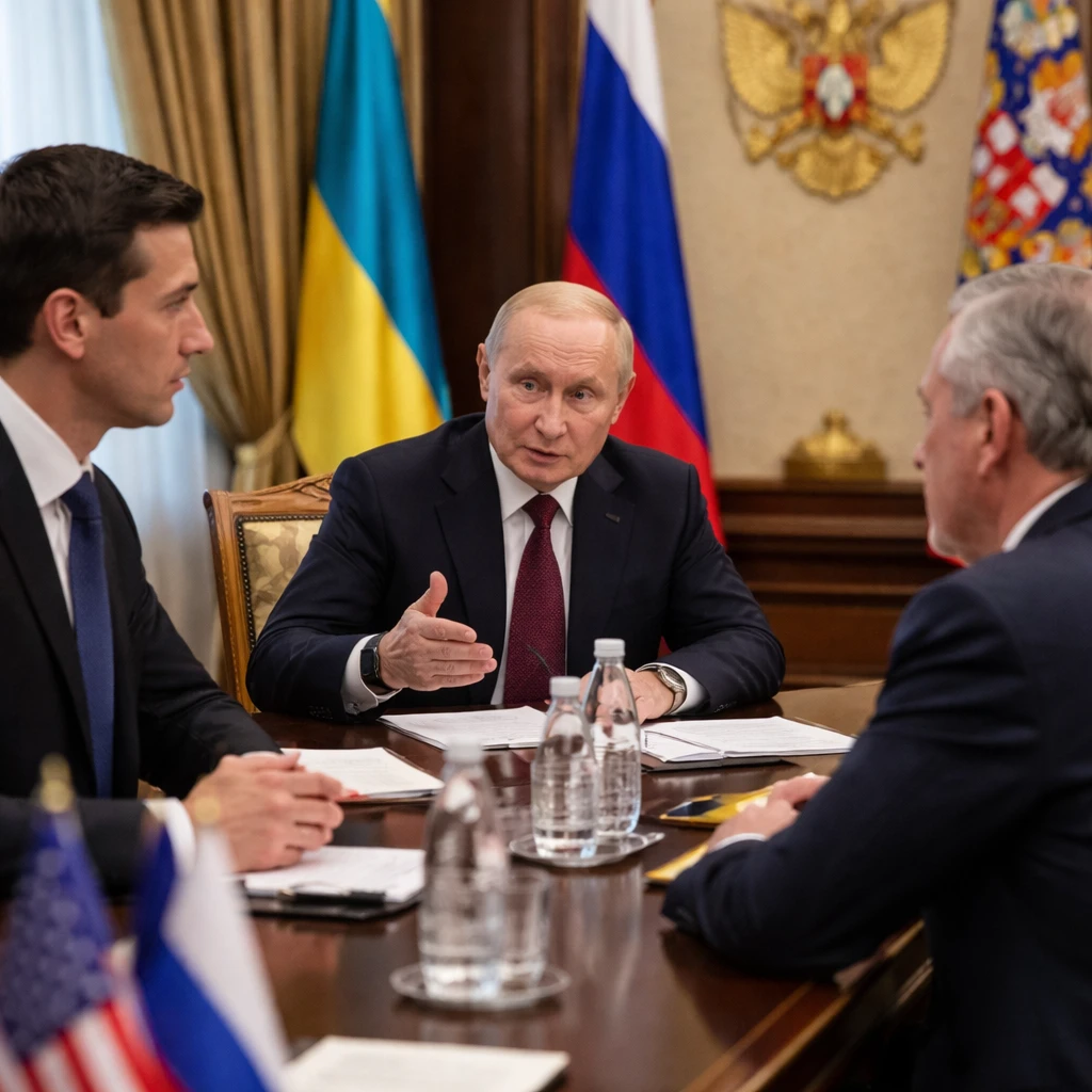 Putin to Engage U.S. Envoys in Moscow Over Ukraine Peace Prospects