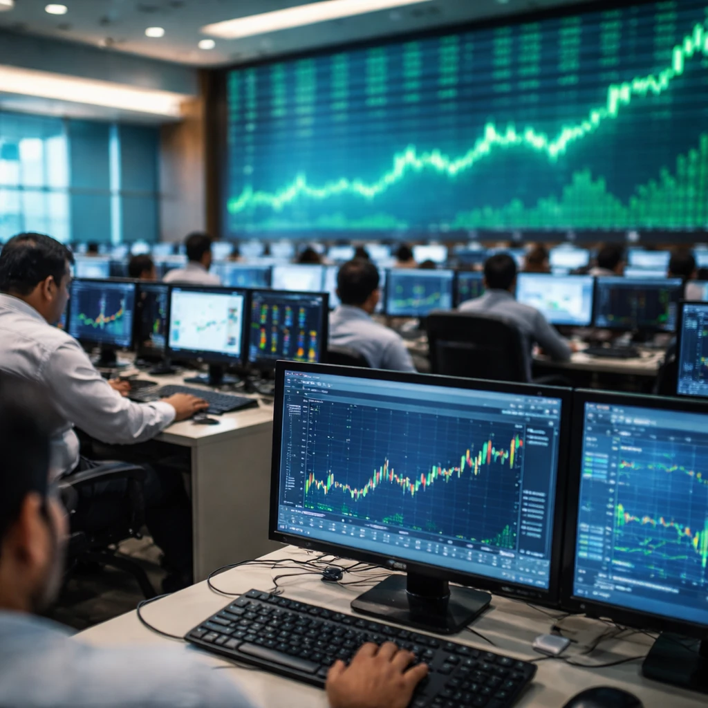 Indian markets end higher as financials and industrials lead gains