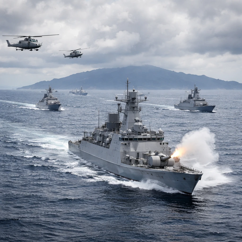 China Holds Live-Fire Naval Drills East of Luzon as U.S. and Philippines Carry Out Balikatan Exercises