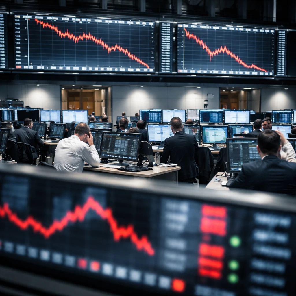 Frankfurt stocks retreat as DAX hits three-month low; MDAX and TecDAX slide