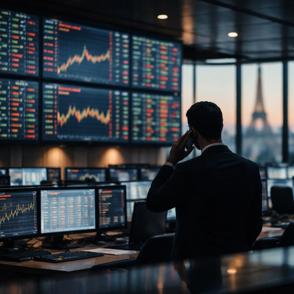 Paris bourses tick lower as tech, energy and utilities drag indices; CAC 40 down 0.05%