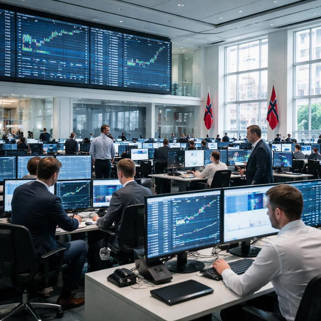 Oslo Benchmark Edges Lower as Media, Transport and Financial Stocks Weigh on Close