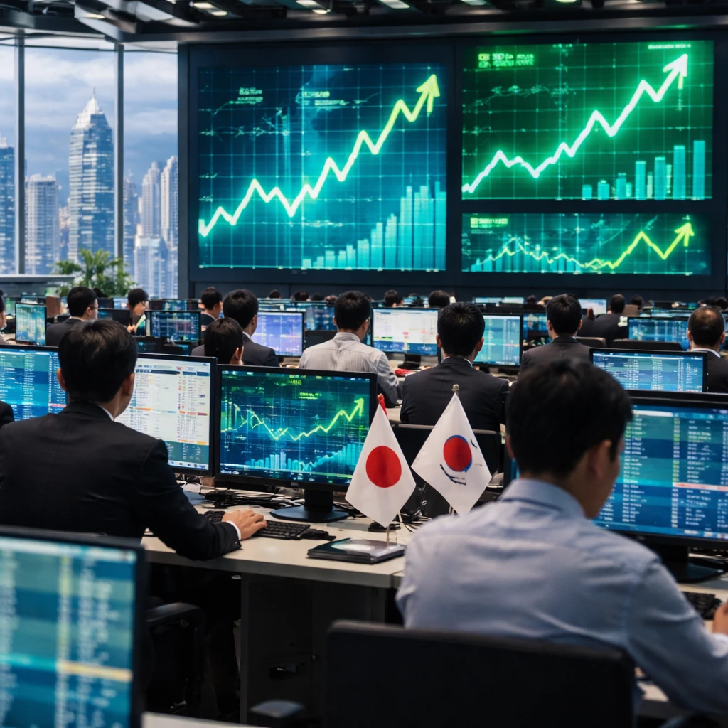 Asia Markets Climb as Nikkei and KOSPI Reach Records After U.S.-Iran Framework Deal