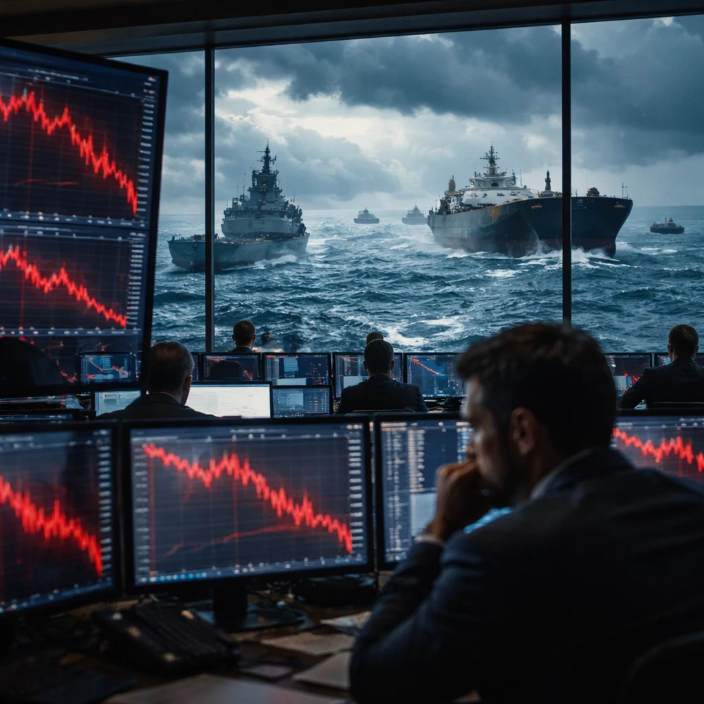 European equities retreat as Hormuz shipping blockade lifts oil and rate fears