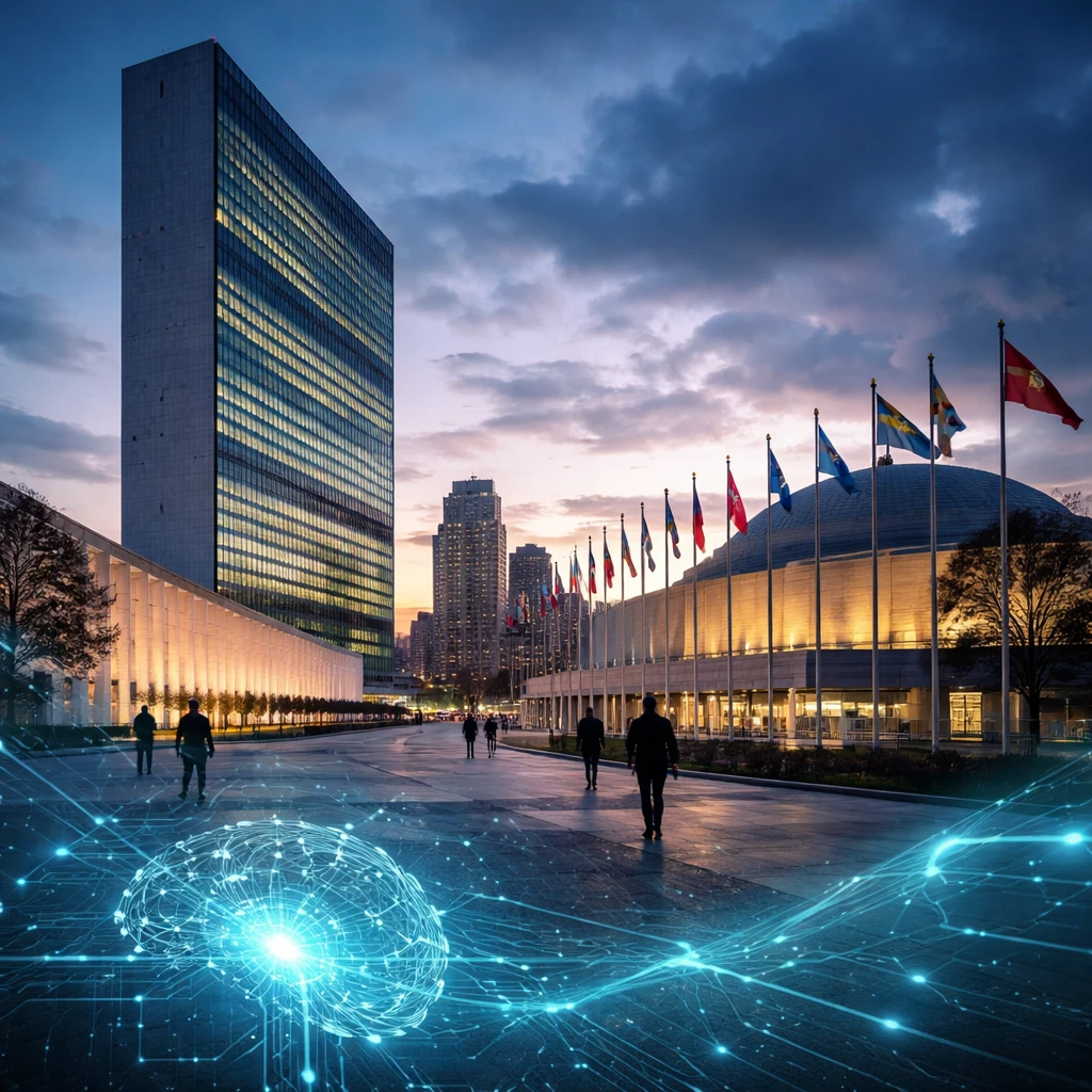 U.N. chief urges tighter oversight of AI as U.S. president downplays risks