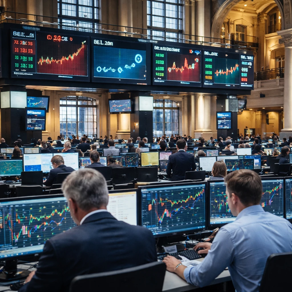 Belgian equities retreat as BEL 20 closes down 0.93%