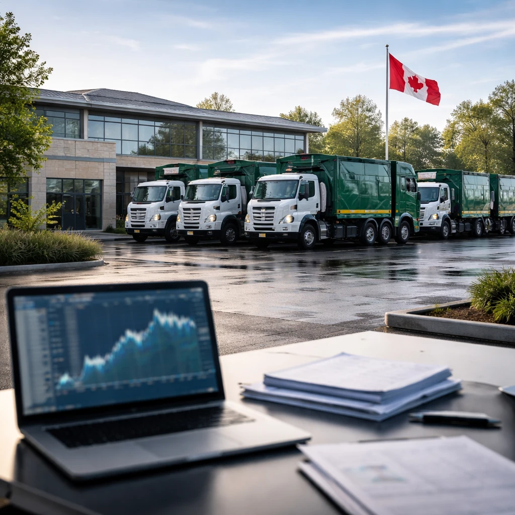 Waste Management of Canada lines up up to C$750M note sale ahead of September maturity
