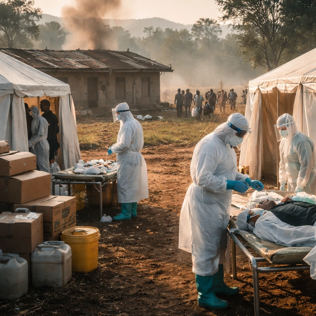 WHO Elevates National Ebola Risk in DRC to Very High as Suspected Cases Approach 750