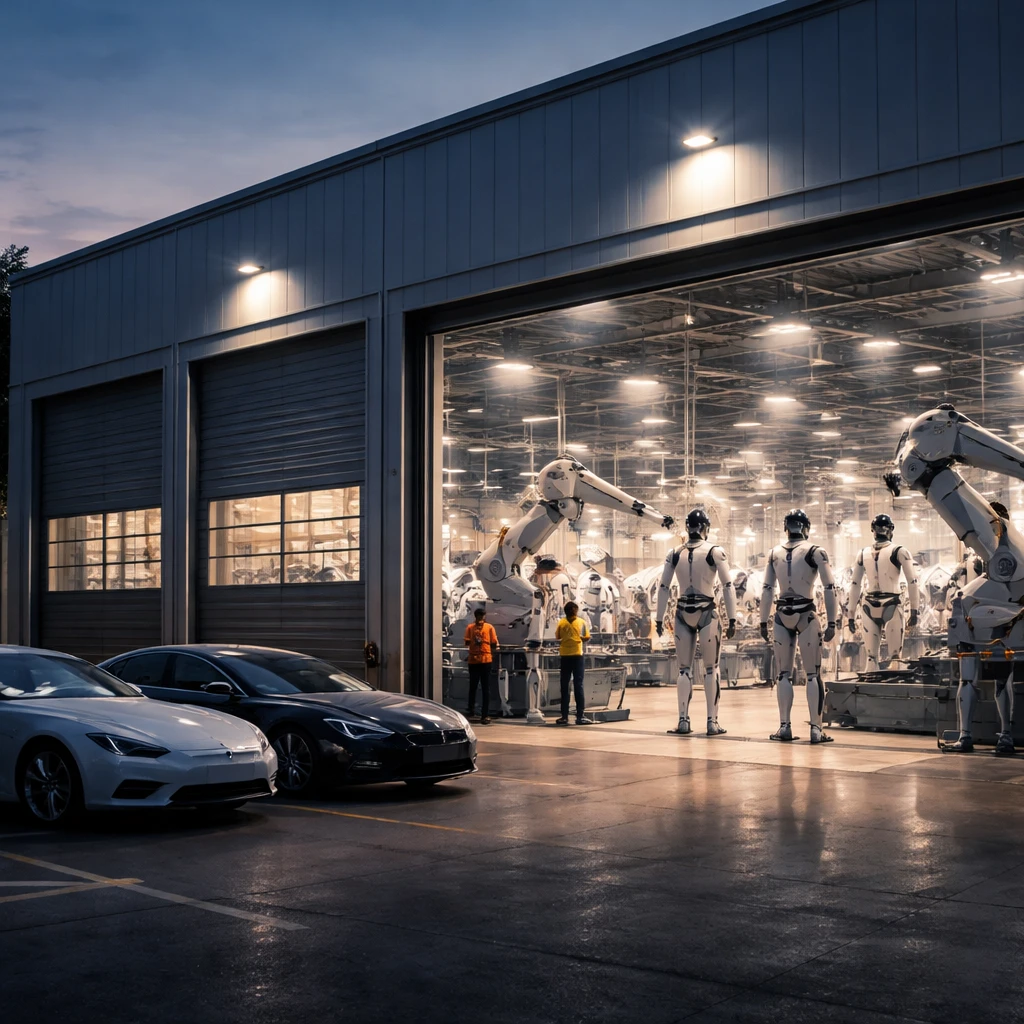 Tesla Scales Back Model S and X as Factory Capacity Shifts Toward Optimus Robotics