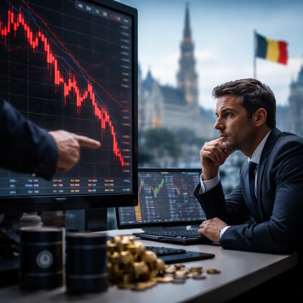 Belgian Equities Slide as BEL 20 Falls to Three-Month Low