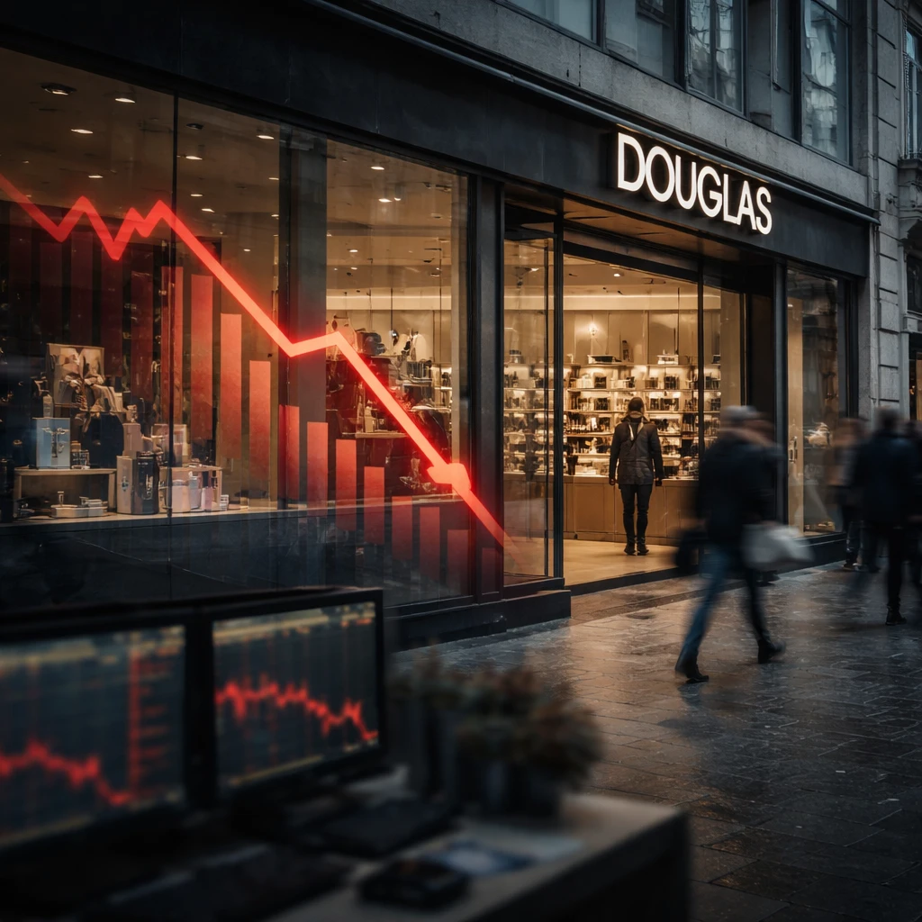 Douglas shares slump after second guidance cut, hit Xetra record low