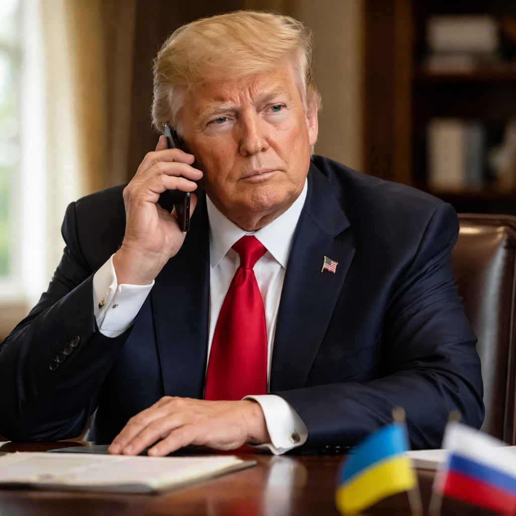 Trump says talks with Putin and Zelenskiy are constructive as he presses for end to Ukraine war