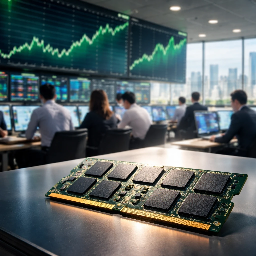 KOSPI Surges to Record on Strength in Memory Stocks; SK Hynix Climbs to New Peak