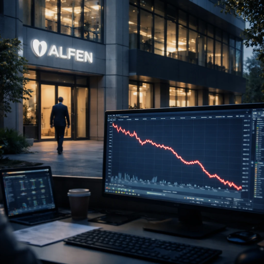 Alfen Shares Slip After Interim CFO Onno Krap Announces Departure